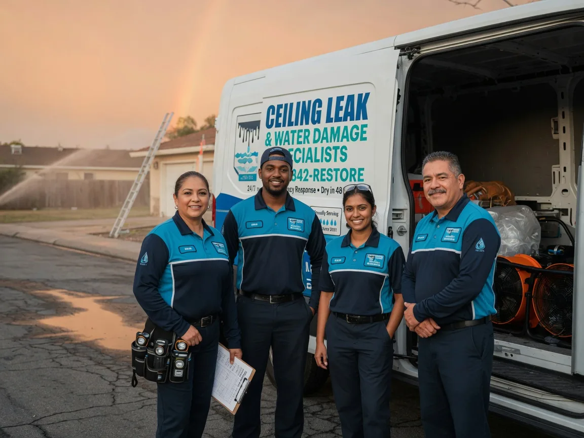 Ceiling Leak Cleanup company in Meadow Creek, WV